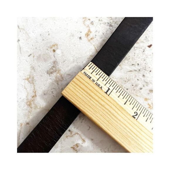 Chico’s Presta Trouser Belt Brown Leather Size Small NWT - Picture 5 of 9